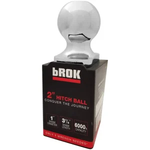 bROK Products 2 Inch Hitch Ball – 32946
