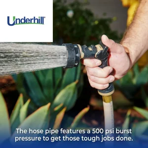 Underhill Proline Gold Series Commercial Garden Water Hose 75 Ft (H58-075PR0-G) - view 4
