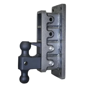 Gen-Y Hitch MEGA-DUTY 2.5″ Bolt-On 9″ Drop 3.5K TW 32K Hitch & GH-0161 Dual-Ball & GH-0162 Pintle Lock (GH-3024)