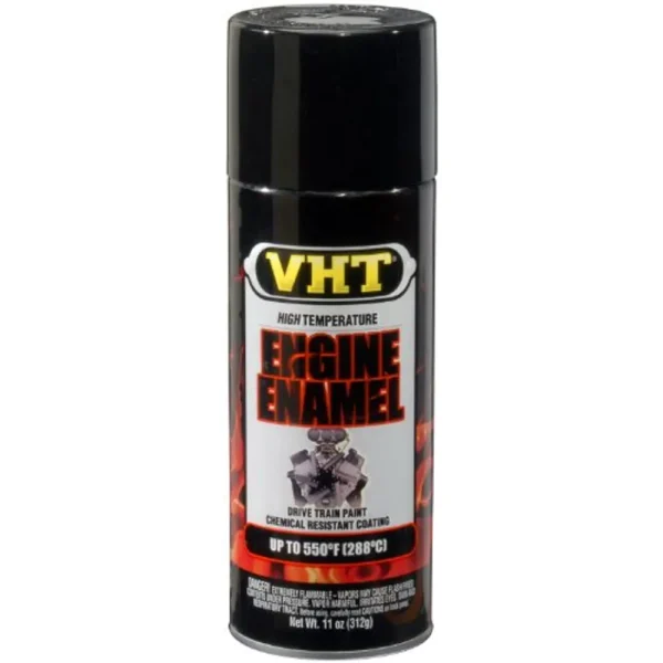Dupli-Color VHT 11oz Gloss Black Engine Enamel Paint (SP124)