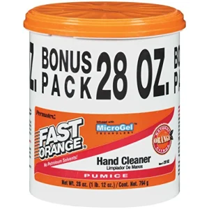 Permatex Fast Orange Pumice Cream Hand Cleaner 28 oz Thicker Consistency (28192)
