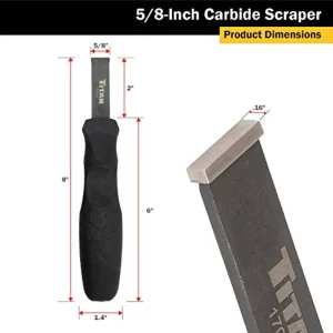 Titan Tools 17010 5/8-Inch Carbide Scraper - view 3
