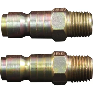 Milton S1809 Compression Plug, P-Style, Male, 1/4-In – 2 Pack