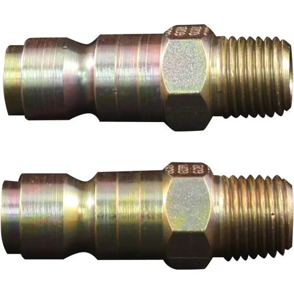 Milton S1809 Compression Plug, P-Style, Male, 1/4-In – 2 Pack