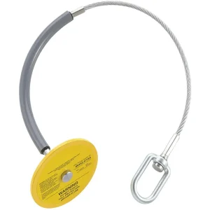 PeakWorks V8223145 Resuable Steel Drop Thru Anchor, Yellow, 12″ x 8″ - view 2