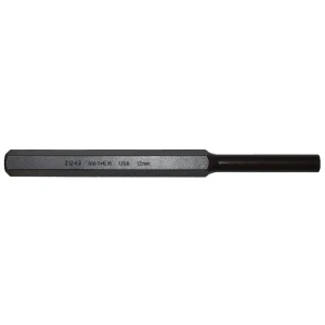 Mayhew 21249 Pro Pin Punch, Extra Long Pin Length, Metric, 12mm x 8-Inch
