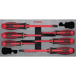 Vessel MEGADORA Insulated Screwdriver 6 Pc Set (9606EVA)