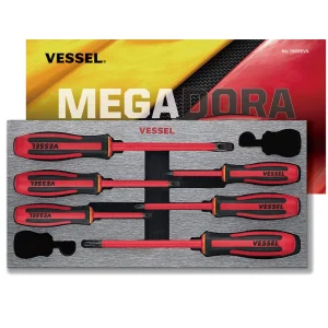 Vessel MEGADORA Insulated Screwdriver 6 Pc Set (9606EVA) - view 2