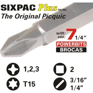 Picquic Dynamic Duo Sixpac Plus & Stubby Combo Pack, Gecko Green Opaque (44105) - view 2