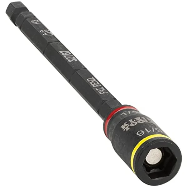 Klein Tools 32767 Impact Driver, 3-in-1 Impact Flip Socket and Bit Holder