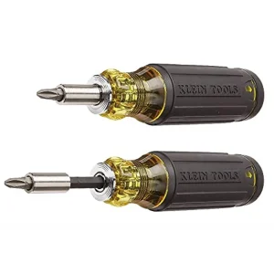 Klein 32303 Multi-Bit Screwdriver / Nut Driver, Impact Rated 14-in-1 Magnetic - view 4