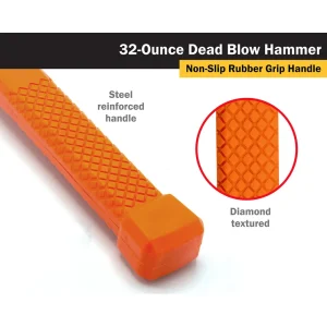Titan Tools 32 oz. Dead Blow Hammer (63032) - view 4