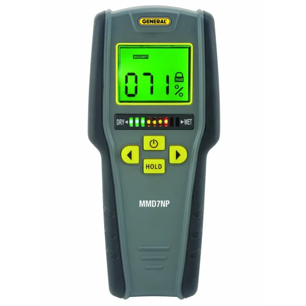 General Tools Pinless LCD Moisture Meter (MMD7NP)