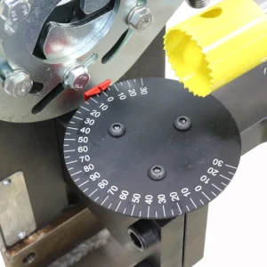 Baileigh Vice Mounted Hole Saw Tube and Pipe Notcher 2.5in OD Max Capacity (1008041) - view 3