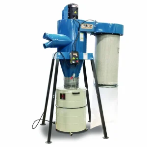 Baileigh 5HP 220V 3Ph Cyclone Style Dust Collector with Remote Start (1014516)