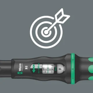 Wera Click-Torque B 2 Torque Wrench – 3/8″ Drive, 20-100 Nm (05075611001) - view 2