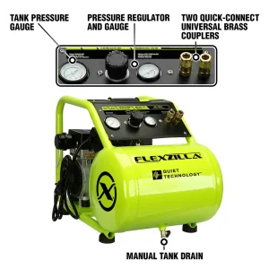 Flexzilla® 1 HP 5 Gallon Portable Air Compressor (CF10050F) - view 3