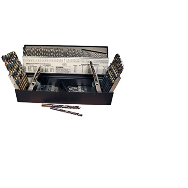 Viking 93840 Megree Split Point Magnum Super Premium Jobber Drill Bit Set