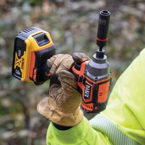 Klein Tools BAT20CD1 Battery-Operated Compact Impact Driver, 1/4-Inch Hex Drive - view 4