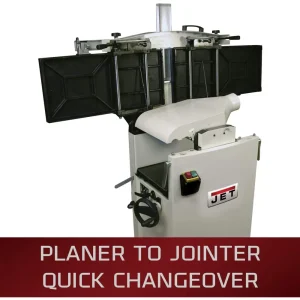 Jet JJP-12HH 1PH 230V 3 HP 12″ Planer/Jointer w/ Helical Head (708476) - view 2