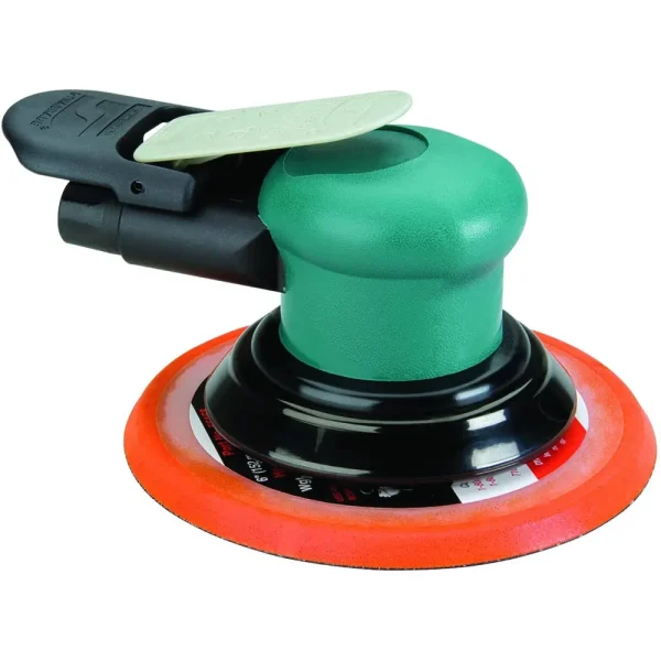 Dynabrade 59025 Dynorbital-Spirit Non-Vacuum Random Orbital Sander, 6-Inch, Teal