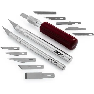 X-Acto X5285 Knife Set, 3 Knives, 10 Blades, Carrying Case - view 4
