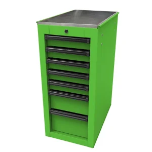 Homak RS Pro Lime Green Side Tool Cabinet 14.5″ W x 24″ D x 33″ H (LG08014070)