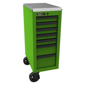 Homak RS Pro Lime Green Side Tool Cabinet 14.5″ W x 24″ D x 33″ H (LG08014070) - view 2