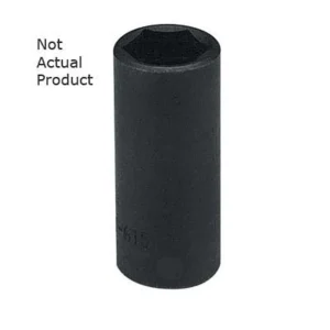 K Tool 33226 Impact Socket, 1/2″ Drive, 13/16″, 6 Point, Deep