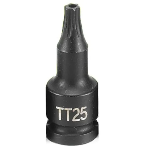 Grey Pneumatic 1/4″ Dr. x TT25 Tamper Proof Star Driver Socket (925TT)