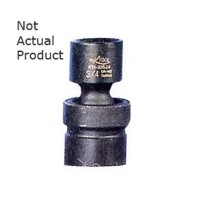 K Tool 32516 Impact Socket, 3/8″ Drive, 1/2″, 6 Point, Flex, Shallow