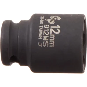 Grey Pneumatic 1/4″ Surface Drive x 12mm Standard Socket (912MS) - view 2