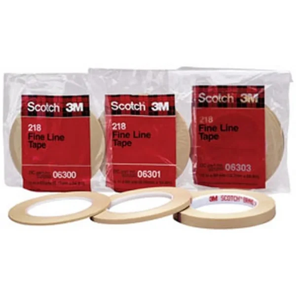 3M 1/2″ X 60 yd Scotch Fine Line Tape 218 (6303)