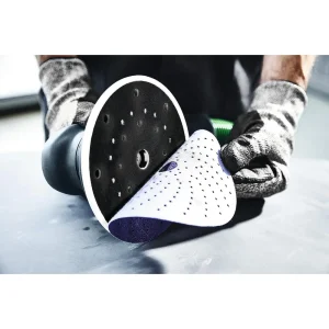 3M 8″ 80E Hookit Green Corps Abrasive Disc 255U (521) - view 4