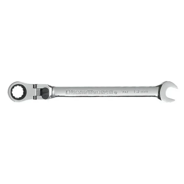 Gearwrench 85613 13mm XL Locking Flex Head Double Box Ratcheting Socketing Wrench