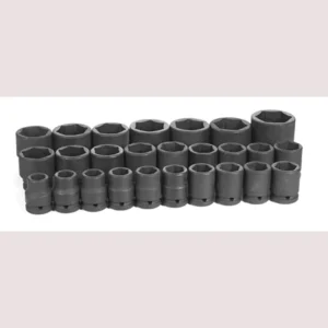 Grey Pneumatic 3/4″ Dr. 26 Piece Metric Master Set 19-50mm (8026M)