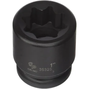 Grey Pneumatic 3/4″ Drive x 1″ Standard – 8 Point Socket (3532S)