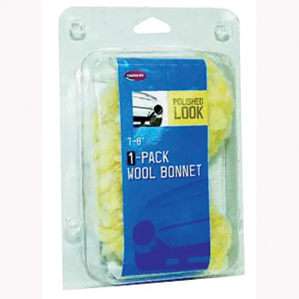 Carrand 40404 Wool Polishing Bonnet 7-8″