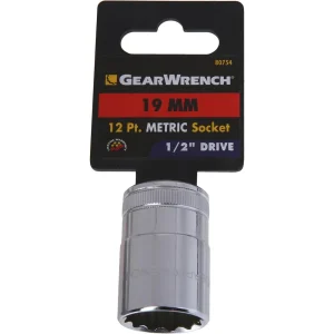 Gearwrench 80754 1/2″ Drive 12 point Socket 19mm - view 2