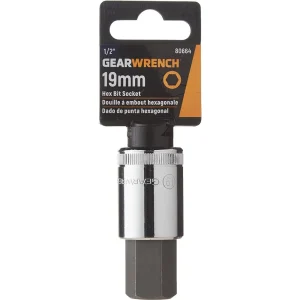Gearwrench 80664 1/2″ Drive Hex Bit Socket 19mm - view 3