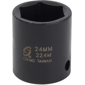 Sunex 1/2″ Drive 24mm Impact Socket (224M)