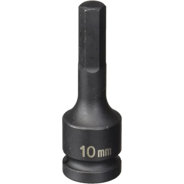 Grey Pneumatic 1/2″ Drive x 10mm Hex Driver Socket (2910M)