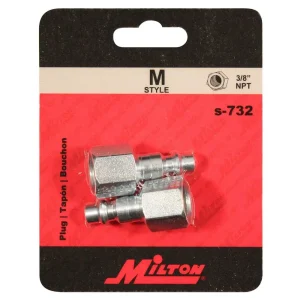 Milton S732 3/8″ Fem. Plug M-Style, 2/cd - view 2