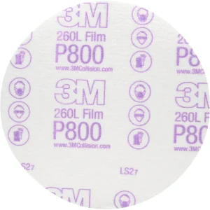 3M 6″ P800 Hookit Finishing Film Disc (970) - view 3