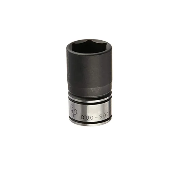Grey Pneumatic 1/2″ Drive x 32mm Standard Duo-Socket, 6 Point (82032M)