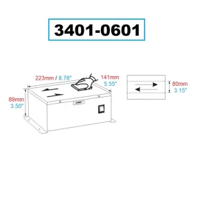 HHIP PRO-SERIES PLATE TYPE DEMAGNETIZER 110V/1PH (3401-0601) - view 2