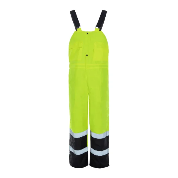 Utility Pro HiVis Lined Insulated Bib Overalls