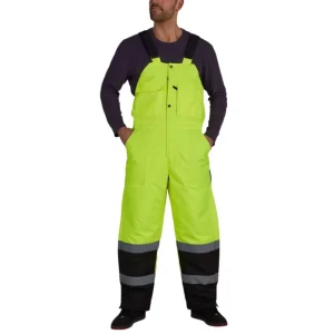Utility Pro HiVis Lined Insulated Bib Overalls - view 3