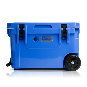 Blue Coolers 60 Quart Ice Vault Roto-Molded Cooler with Wheels (60-2001BX, 60-2001WX, 60-2001GX