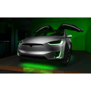 Oracle Lighting 2016-2024 Tesla Model X Dynamic ColorSHIFT® Headlight & Fog Light Kit (1467-332) - view 4